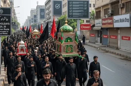 Ashura holidays Pakistan