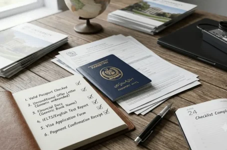 Student Visa Checklist 2026