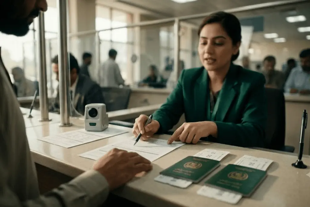 apply for a passport in Pakistan