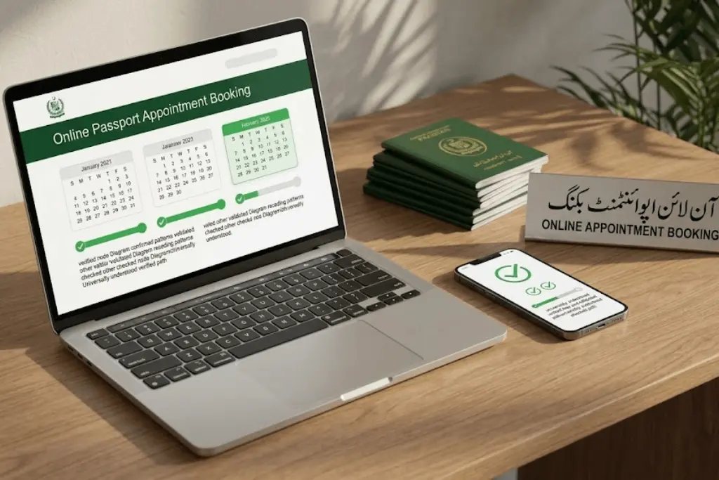 Pakistan passport online appointment