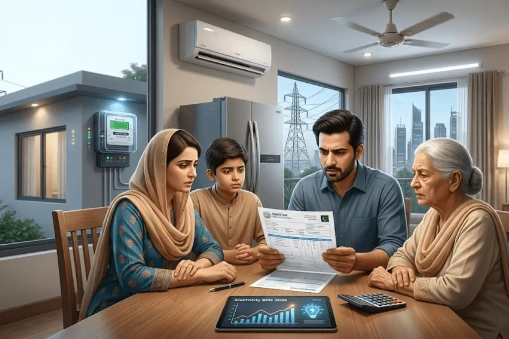 Pakistan electricity bills August 2026