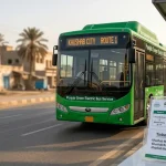 Khushab electric bus service