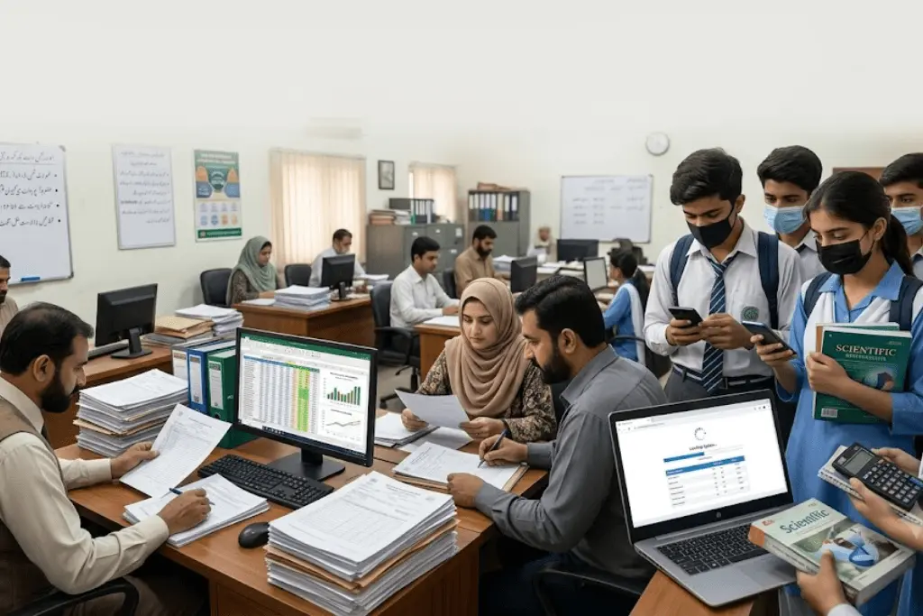 Matric Science results delay Pakistan