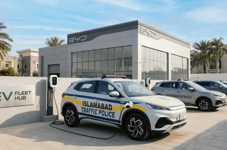 Pakistan police electric vehicles