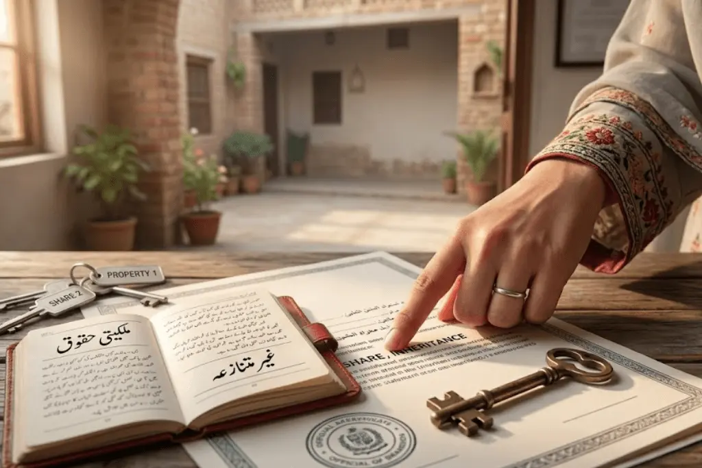 women inheritance rights Pakistan