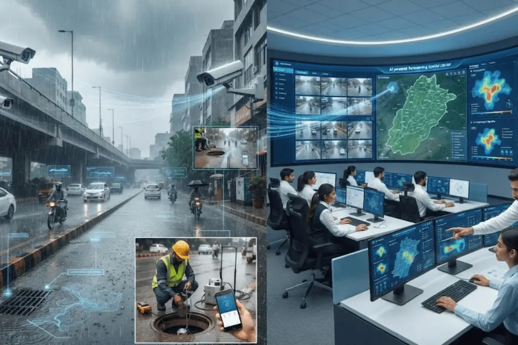 Punjab AI rainwater monitoring system