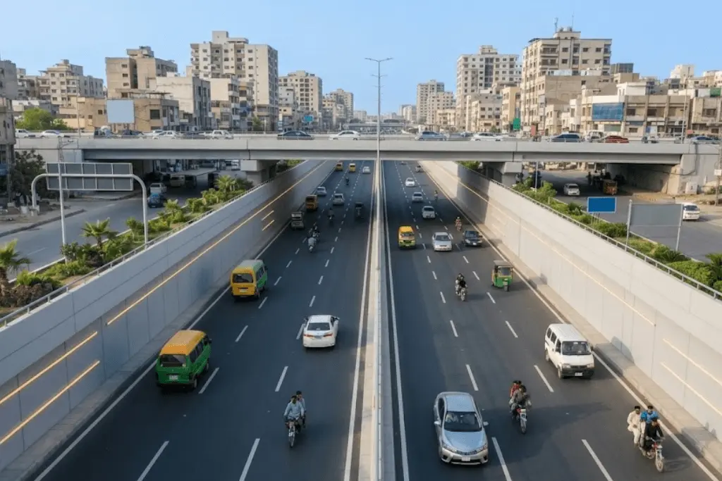 Munawwar Chowrangi Underpass