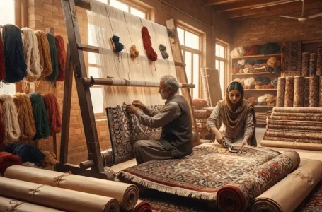 Pakistan hand knotted carpets