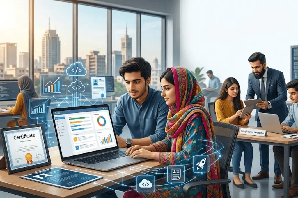 Google Career Certificates Pakistan