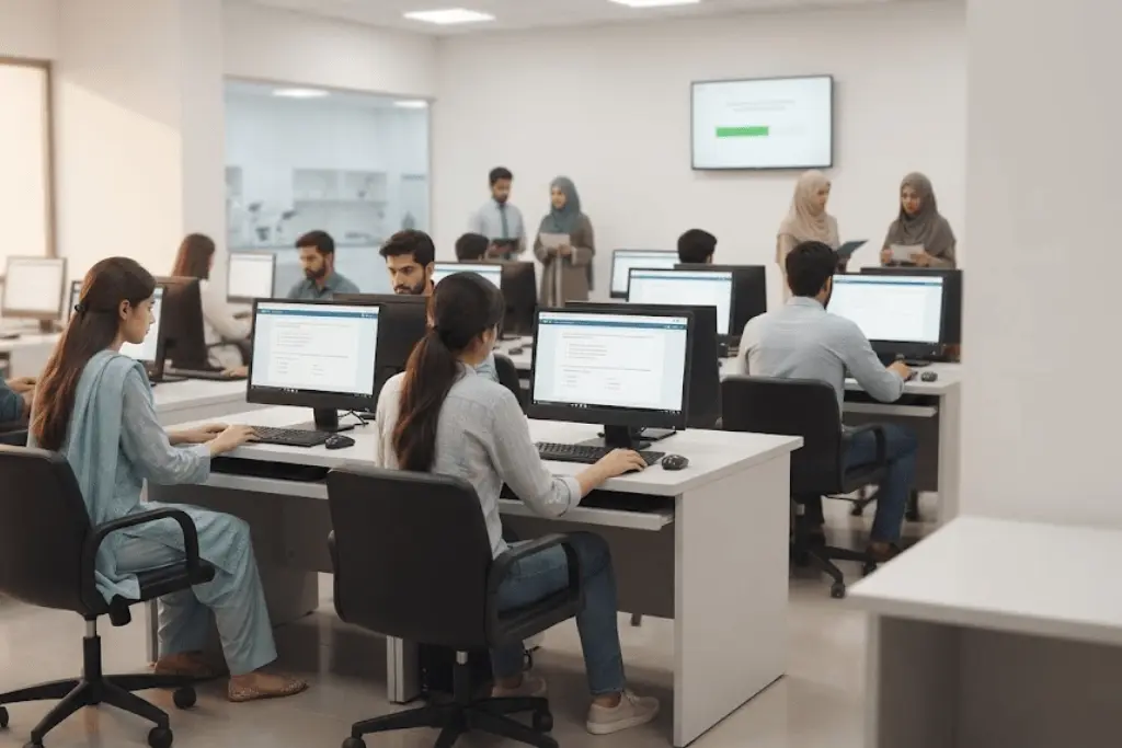KMU paperless admission test