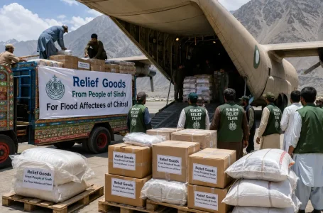 Sindh Sends Relief Supplies to Flood-Hit Chitral as Recovery Efforts Continue