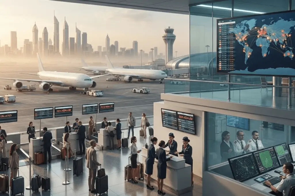 UAE flight disruptions