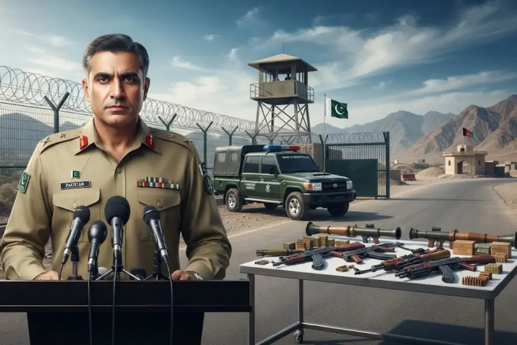 Pakistan Afghan weapons claims