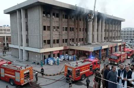 Islamabad hospital fire