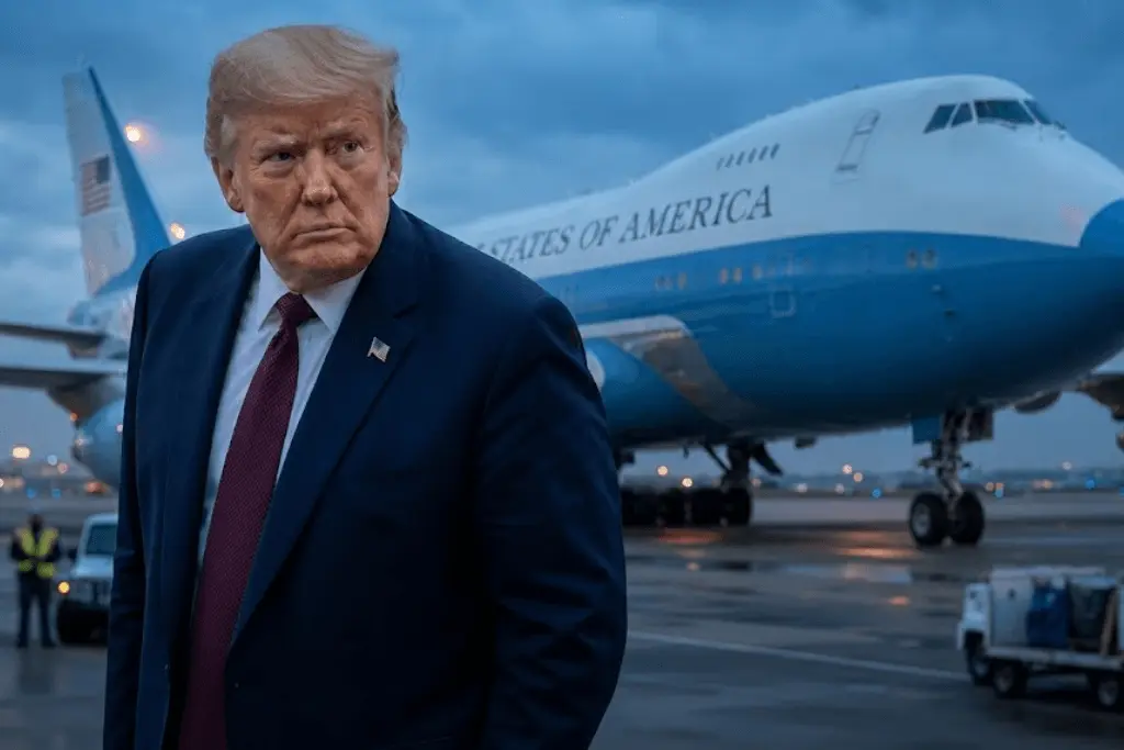 Trump's Air Force One switch