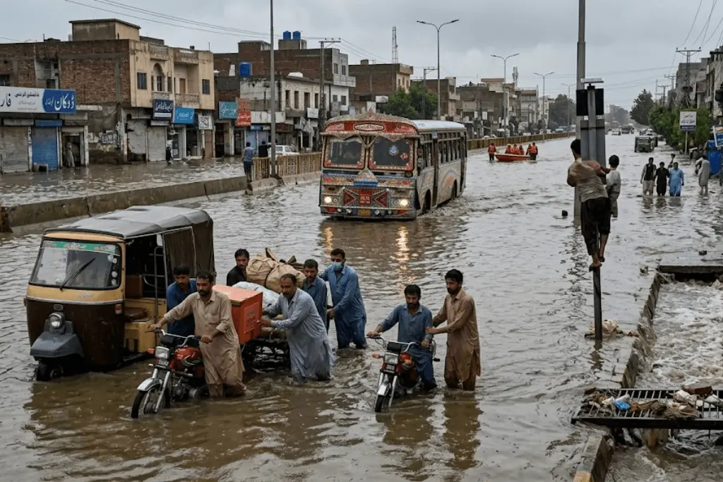 Pakistan urban flooding