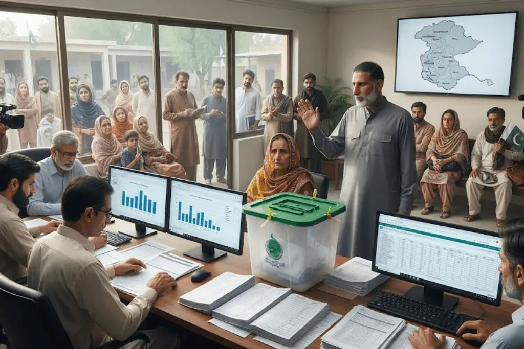 AJK delayed election results