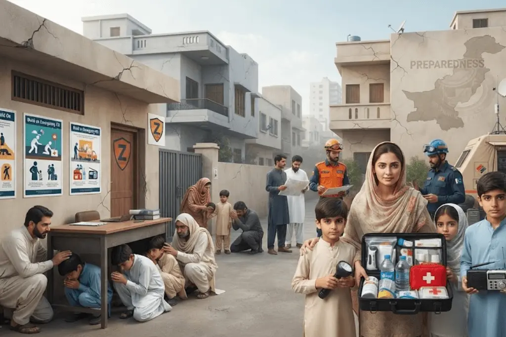 Pakistan earthquake preparedness