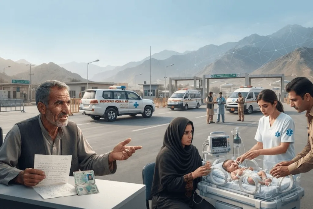 Pakistan Torkham border