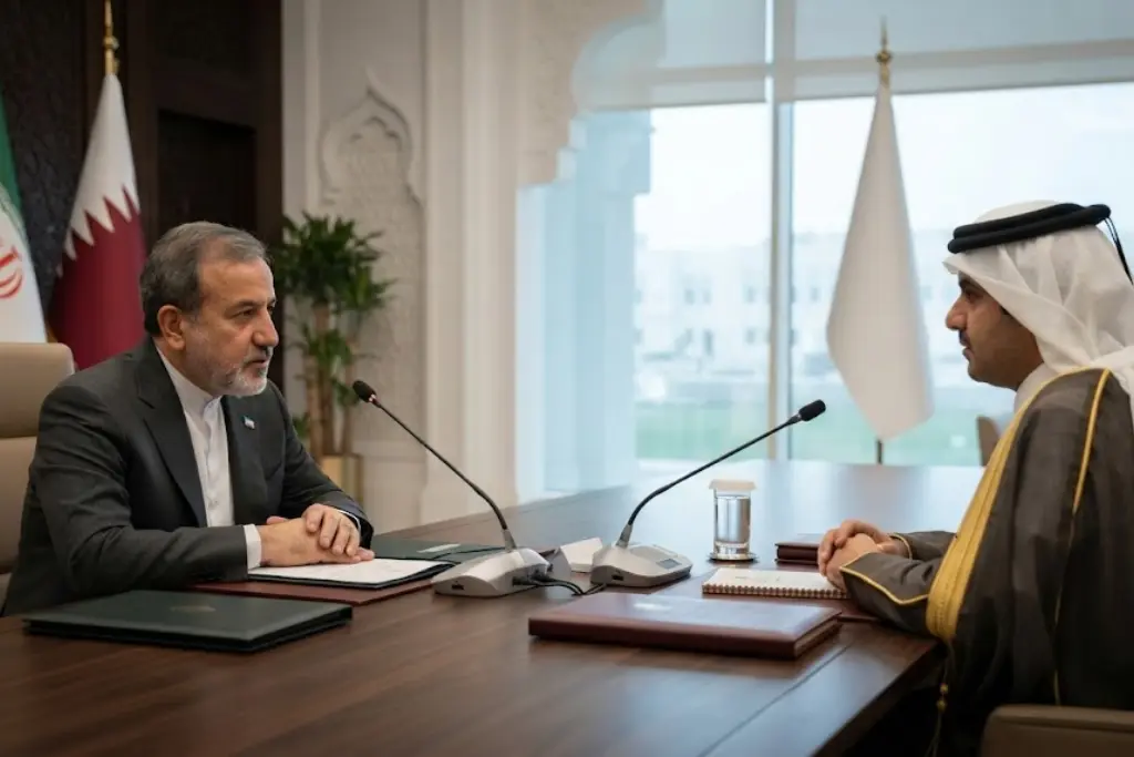 Iran Araghchi Qatar mediators