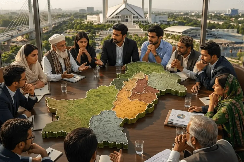 Pakistan new provinces
