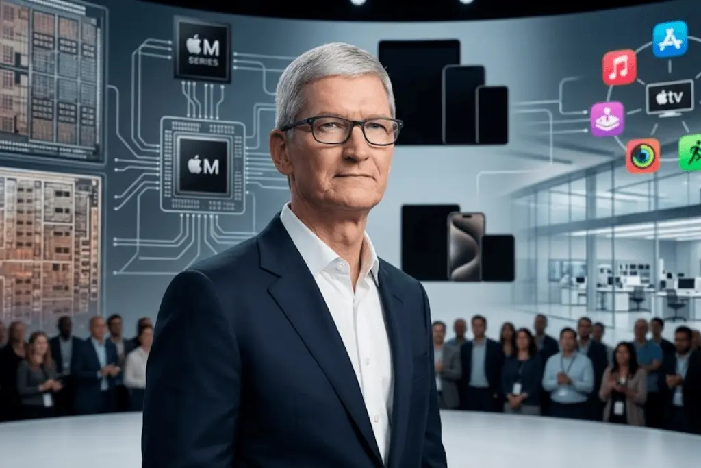 Tim Cook Apple leadership