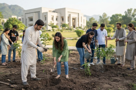 EWCA Islamabad tree plantation