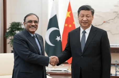 President Zardari China ties