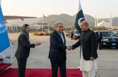 António Guterres Pakistan visit