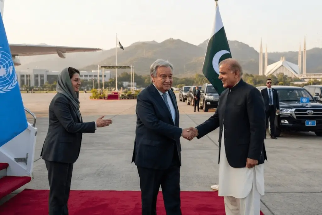 António Guterres Pakistan visit